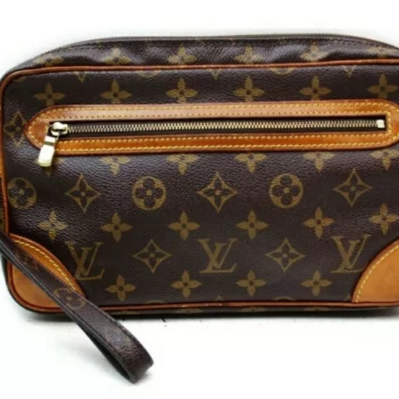 Louis Vuitton Clutch Marly Dragonne GM FREE PURSE CHARM. - Picture 2 of 16